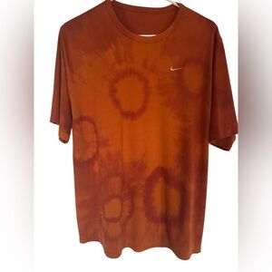 Men’s Nike orange tie dye T-shirt